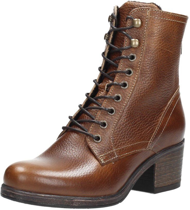 Veterboots dames 2024 cognac