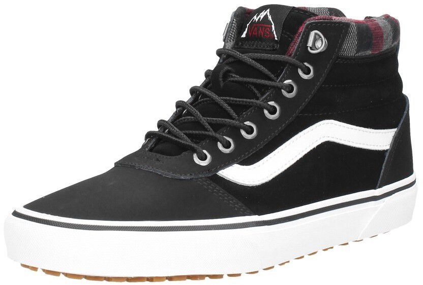 vans ward hi black